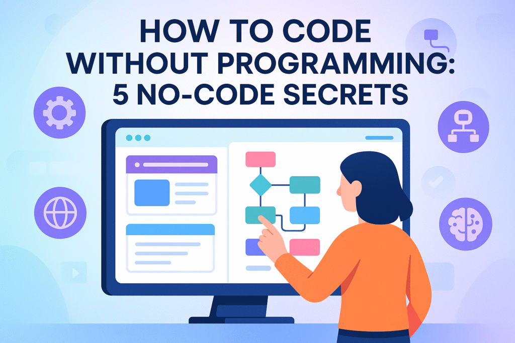 How to Code Without Programming: 5 No-Code Secrets