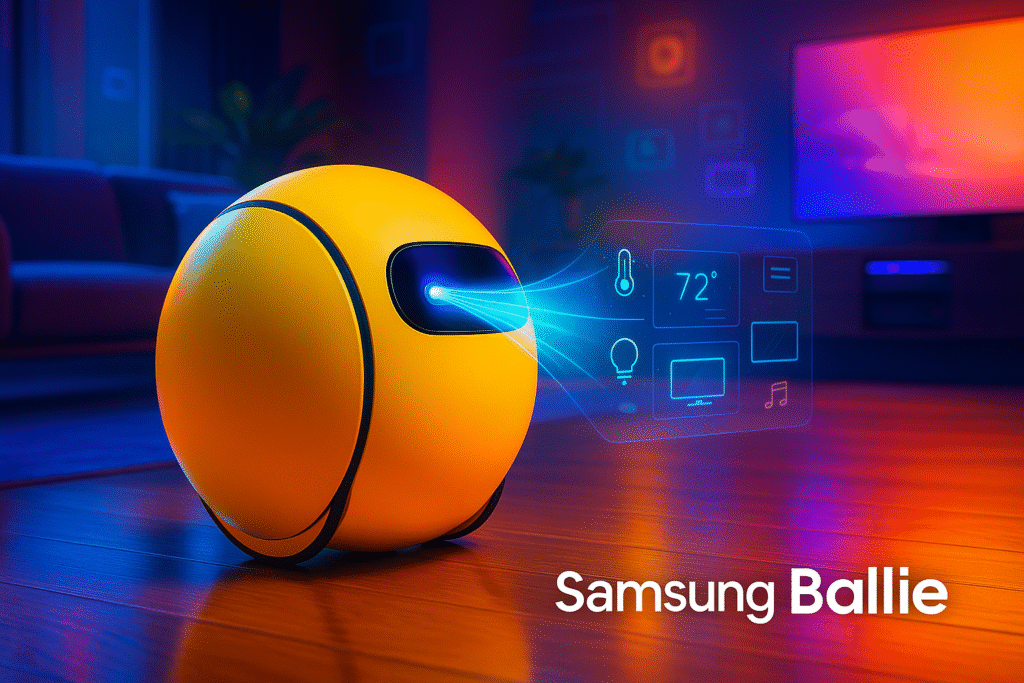 Samsung Ballie Robot: The Future of Smart Home Assistance