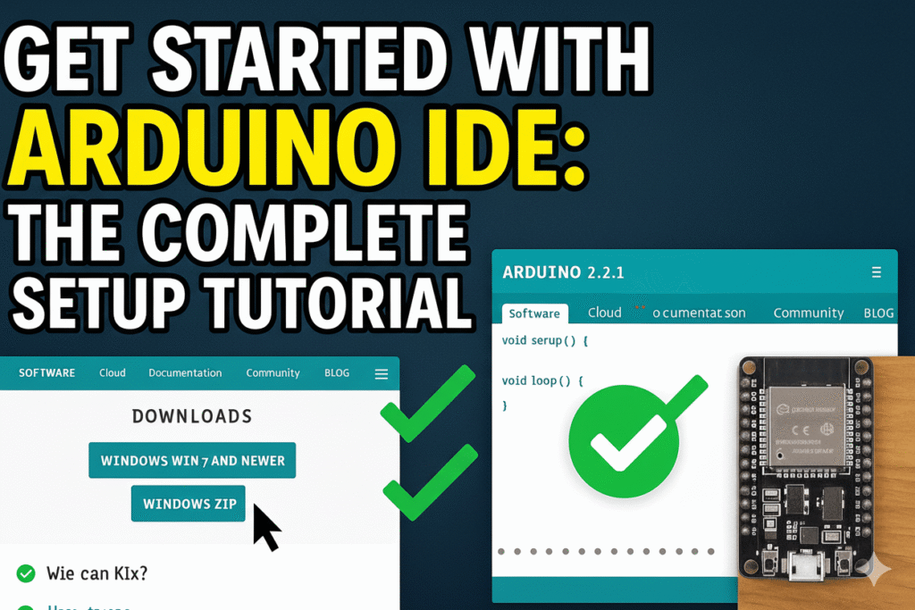 Arduino IDE Setup Tutorial: Beginner’s Step-by-Step Guide