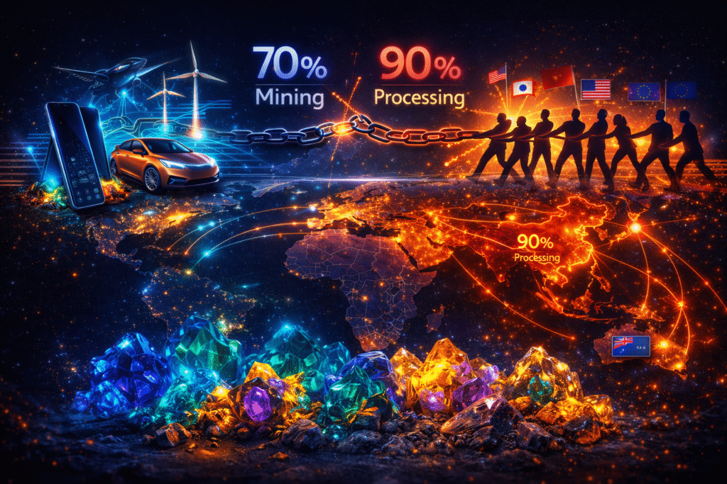 Rare Earth Minerals: The Global Race Reshaping Technology in 2026